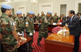 Campuchia lần đầu tiên điều lính gìn giữ hòa bình tới Mali